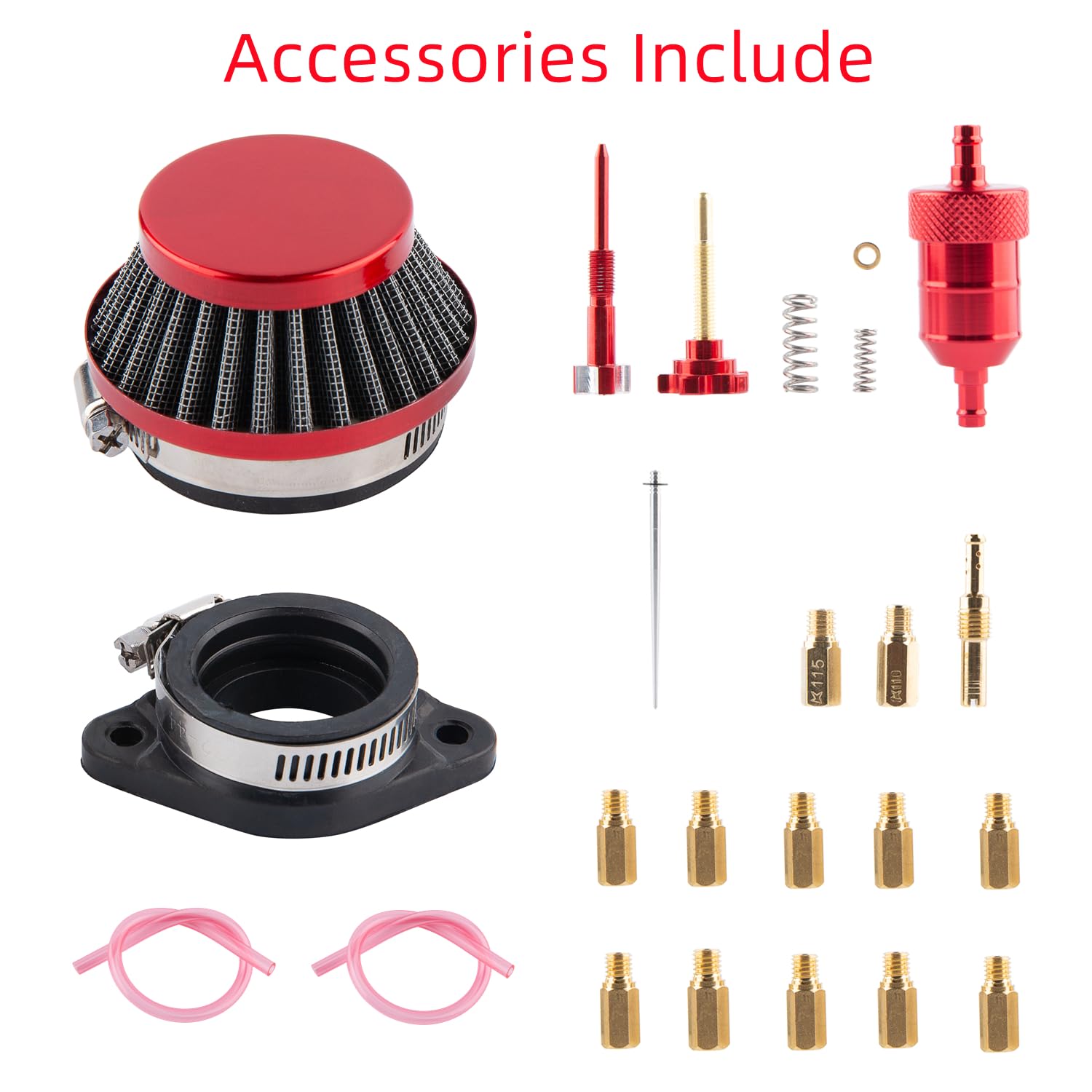   PWK 24mm Racing Carburetor Kit for 50cc to 110cc Engines