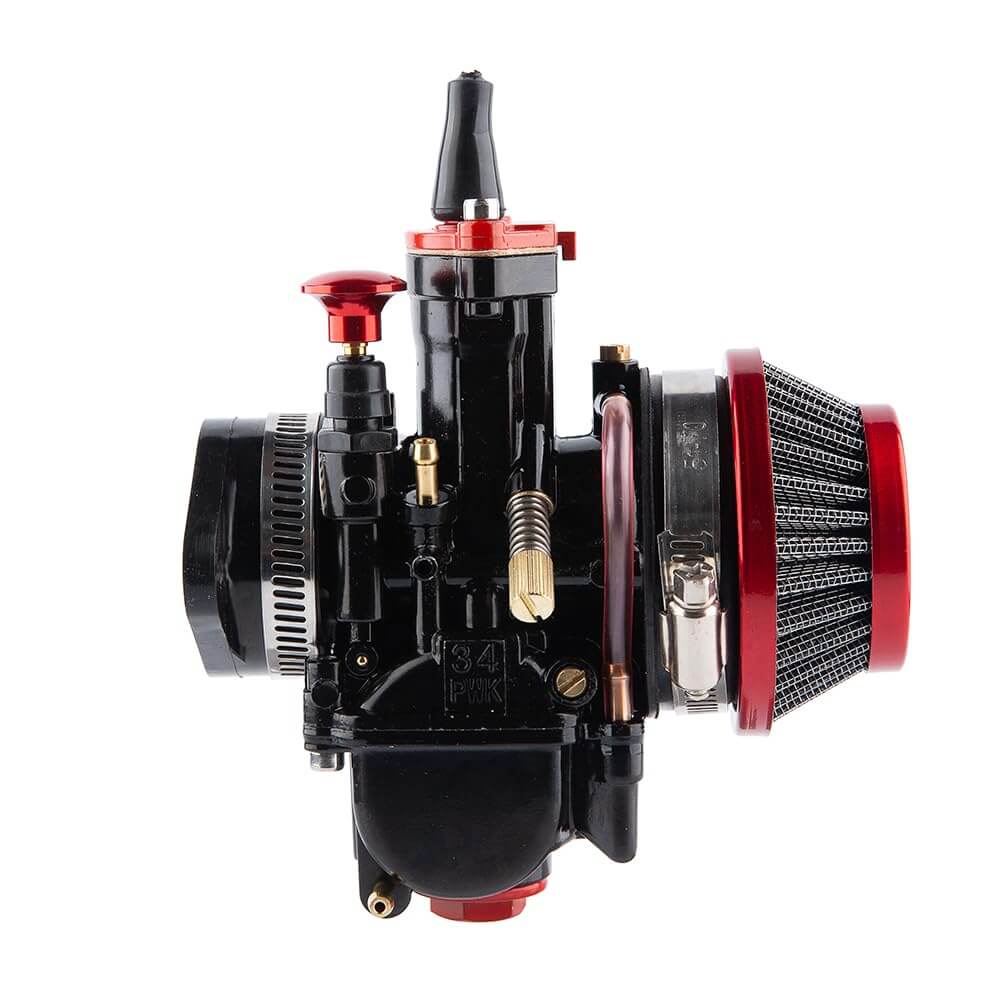 carburetor with idle speed adjustment screw