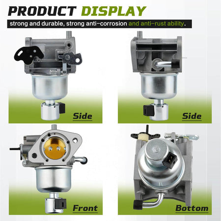carburetor with precise fuel air mixture system