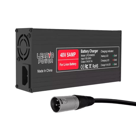   54.6V 5A Li-ion Battery Charger for 48V Electric Bike