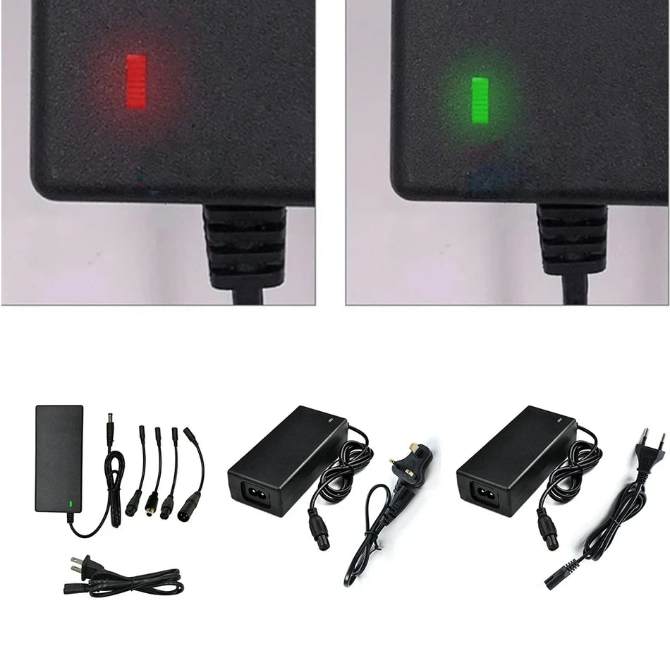   Power Adapter AC 100-240V for Electric Scooters 36v battery