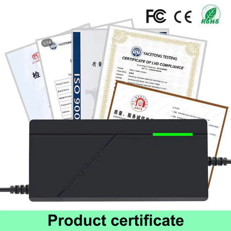   WAPUNO 36V 48V 60V 72V Charger for Lithium Battery Packs