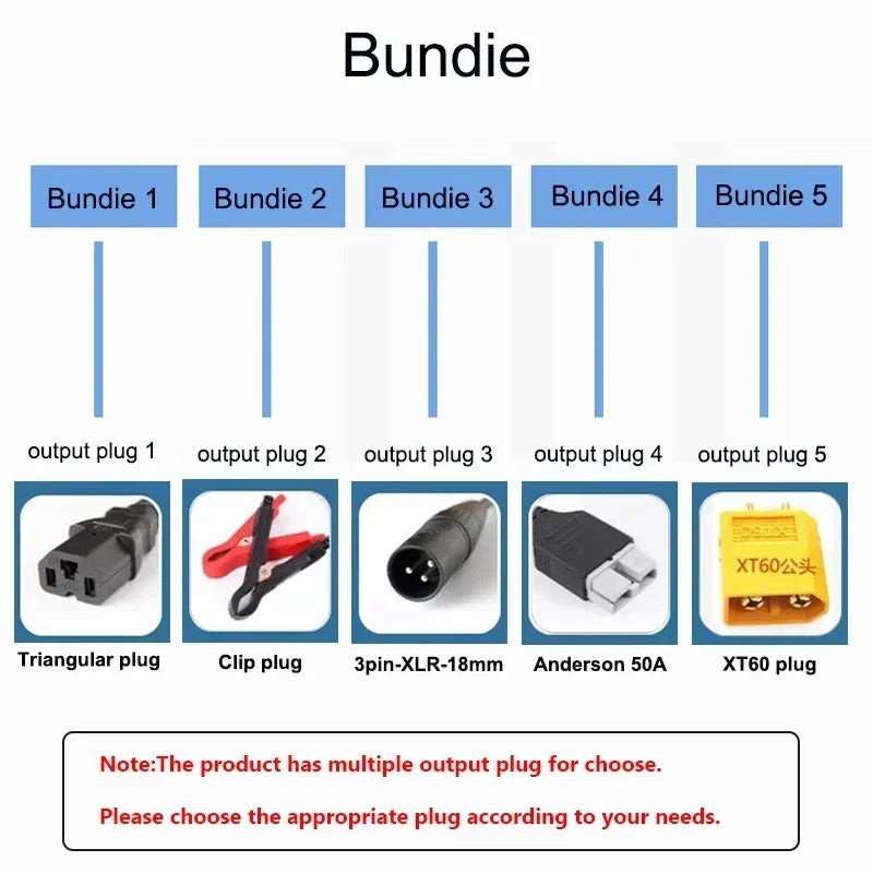   Smart Lithium Battery Fast Charge for Electric Bikes and Power Tools