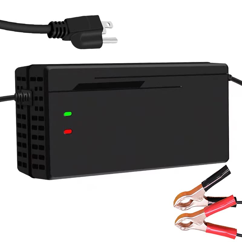  48V/58.4V 10A Lifepo4 Charger with Cooling Fan for Lithium Battery
