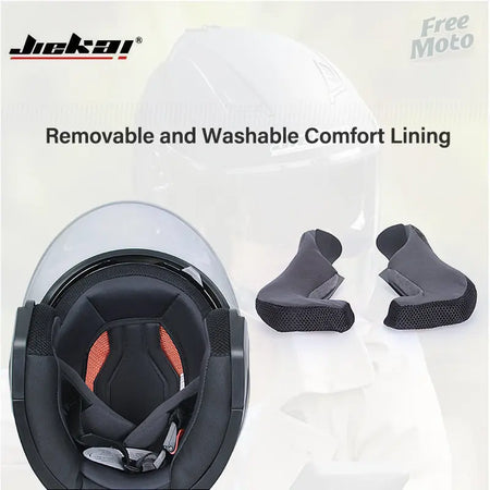 clear visibility double glass riding helmet