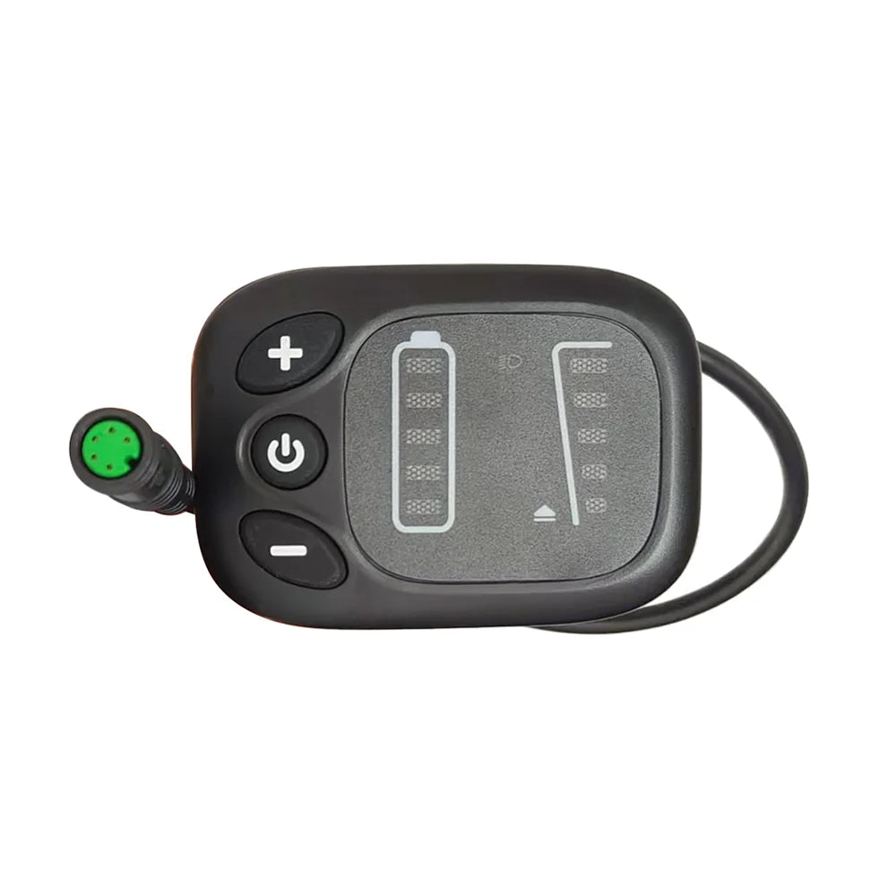 compact 65x46x44mm ebike meter