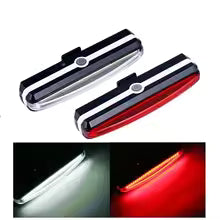compact COB LED bike light rechargeable