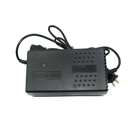 3A Lead-Acid Battery Charger 36V 48V 60V 72V for Electric Bikes & Scooters on a black background.