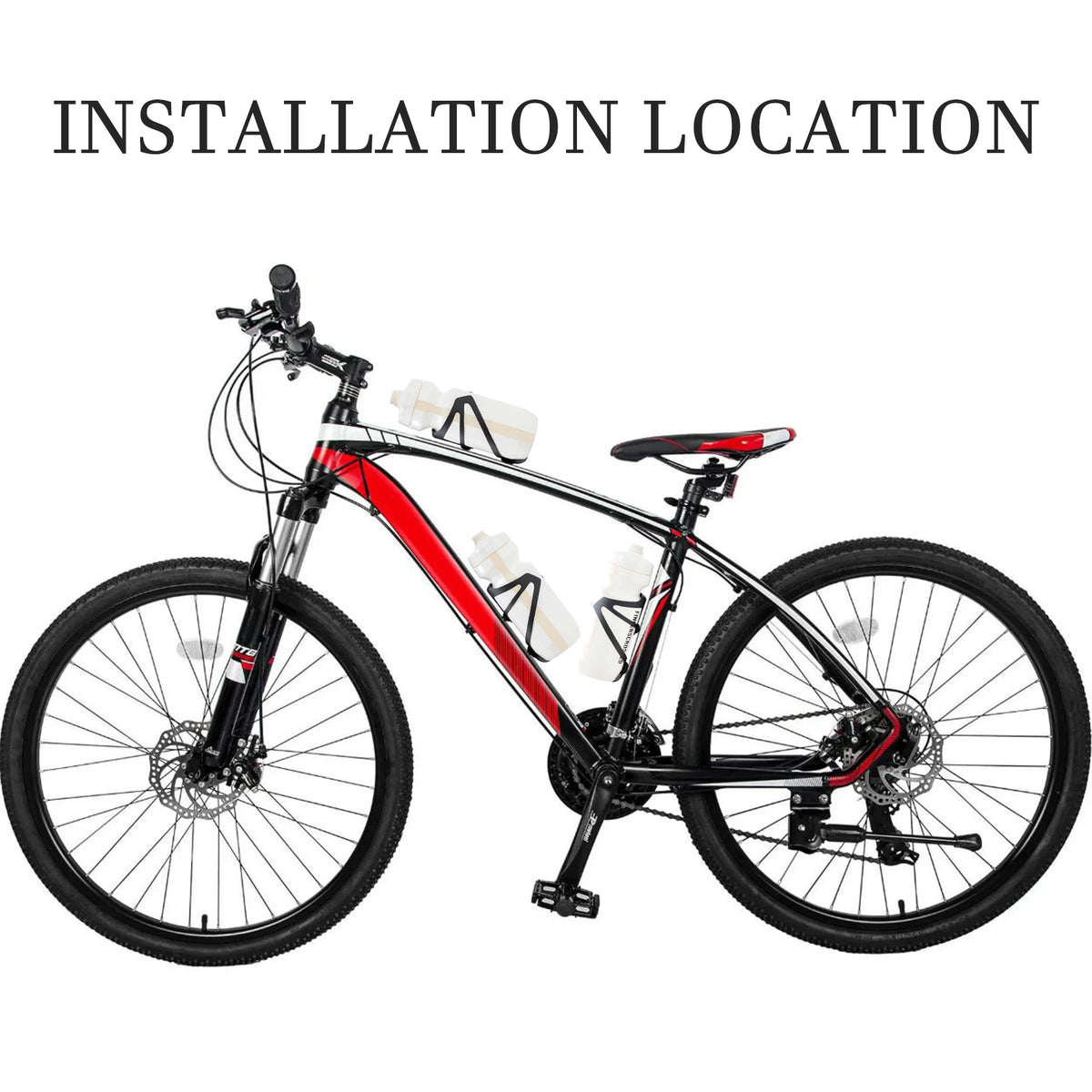   HUALONG 3K Carbon Fiber Bicycle Water Bottle Cage