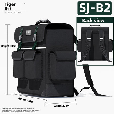 Rugged Tool Storage Backpack for Technicians Electricians and Installers