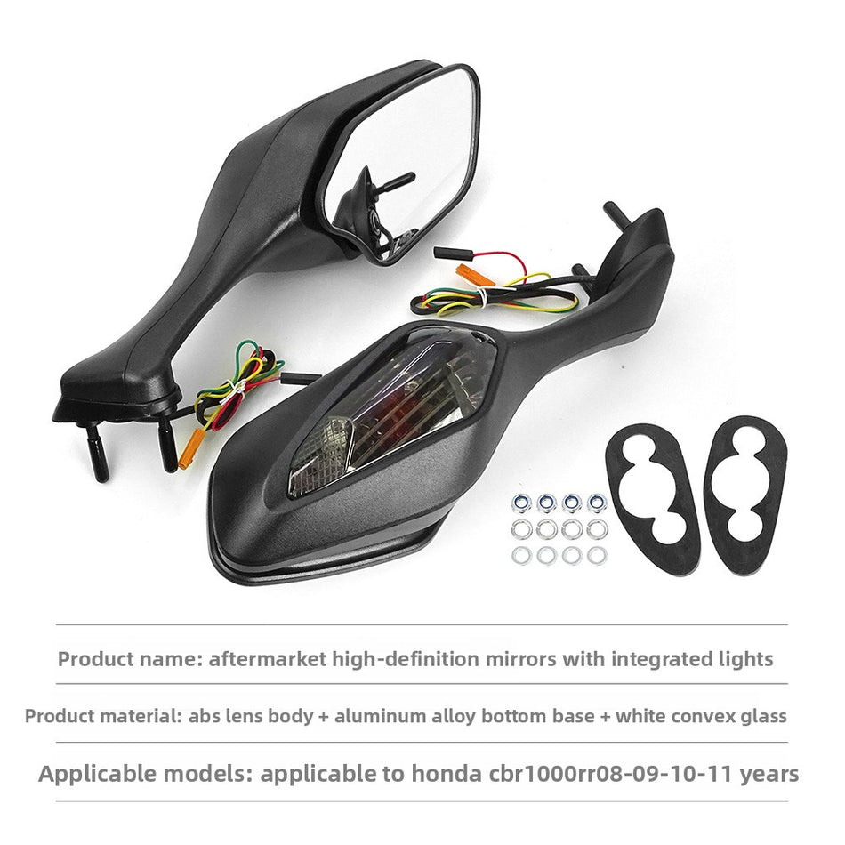 Honda CBR1000RR & VFR1200 Foldable Rearview Mirrors (Model XF-411)