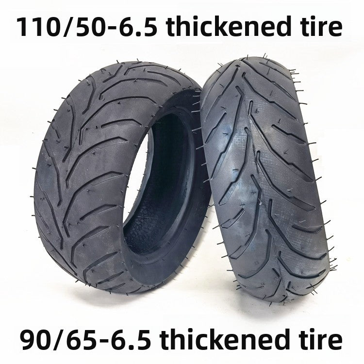 90/65-6.5 & 110/50-6.5 Vacuum Pneumatic Tire for Electric Scooters – 150KG Capacity