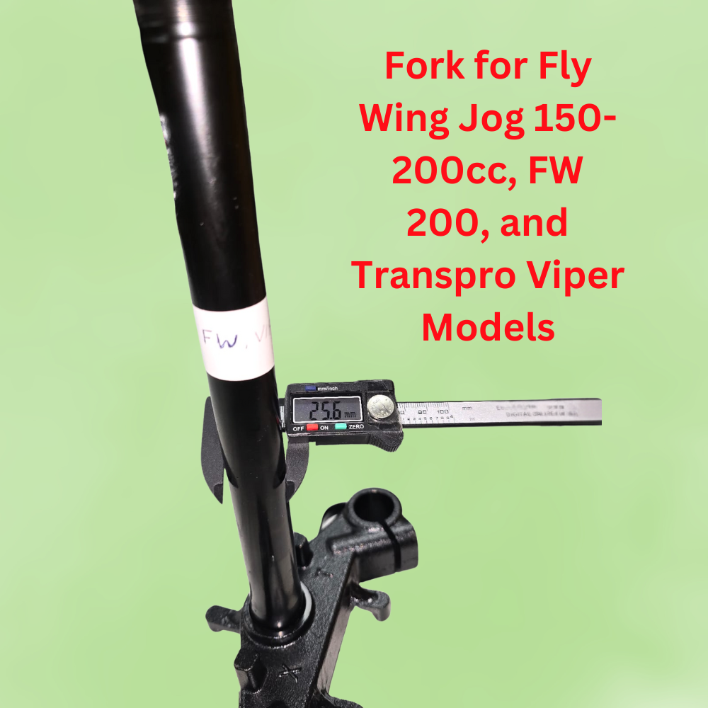 Gas Bike Front Fork for Fly Wing Jog 150-200cc, FW 200, and Transpro Viper Models