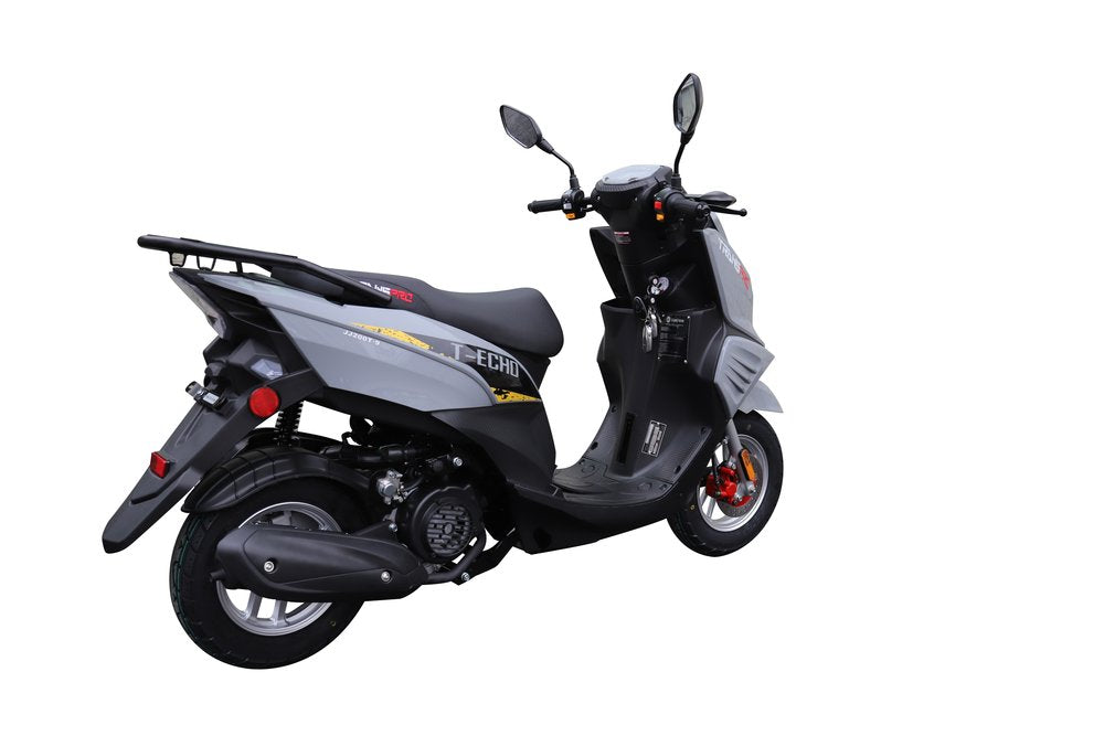 Transpro T-ECHO 200cc Motorcycle – 169cc Air-Cooled ,Automatic Transmission, 52 mph Top Speed