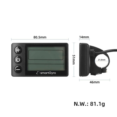   Original SmartGyro S866 Display with Waterproof Connector