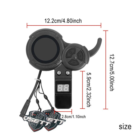   LCD Accelerator Throttle for VSETT and ZERO Electric Scooters
