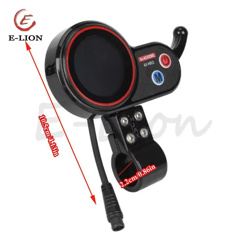   High-quality NJ-AOXIONG NJAX-T Throttle Accelerator Dashboard 6PIN Meter For Electric Scooter