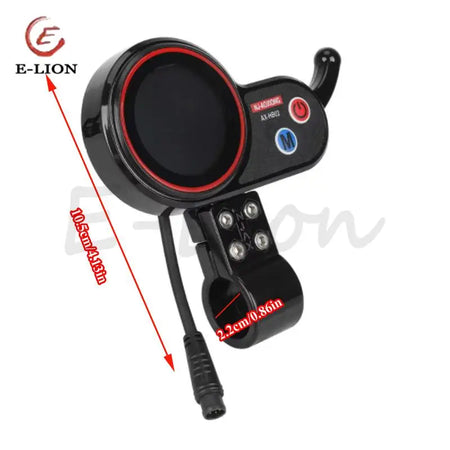  High-quality NJ-AOXIONG NJAX-T Throttle Accelerator Dashboard 6PIN Meter For Electric Scooter