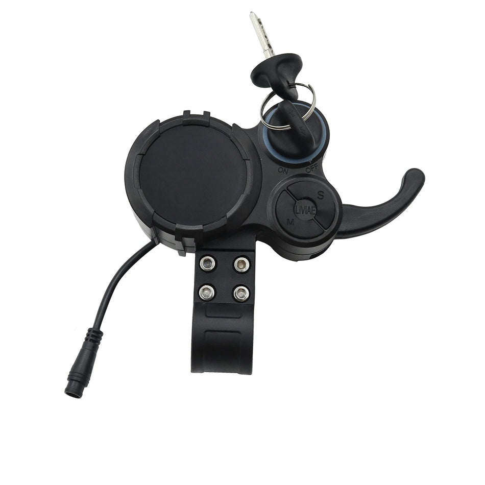   Locking LCD Monitor Instrument Accelerator for Electric Scooters