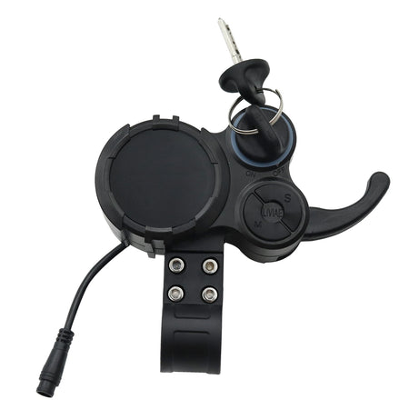   Locking LCD Monitor Instrument Accelerator for Electric Scooters