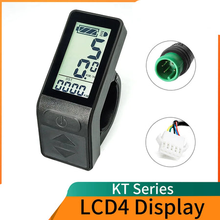   Ebike Display KT LCD4 Smart for Electric Bicycle Conversion