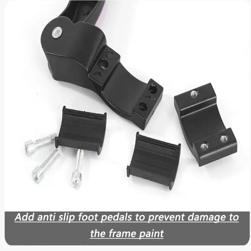 durable bike parking stand aluminum