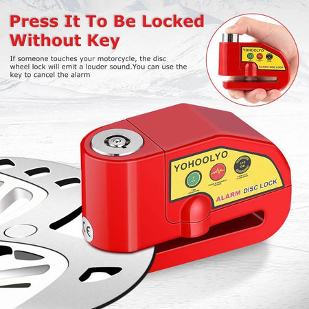 durable bike security lock system