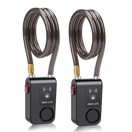 durable steel smart bicycle lock anti theft