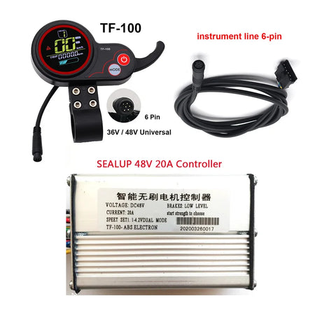   36V 16A 48V 20A Brushless Motor Controller TF-100