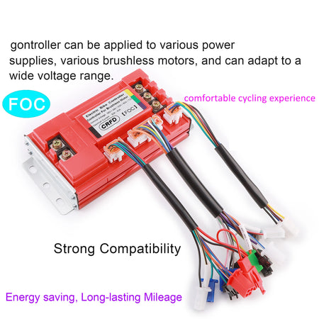   12Tubes Smart 3Mode Sine Wave Brushless DC Controller