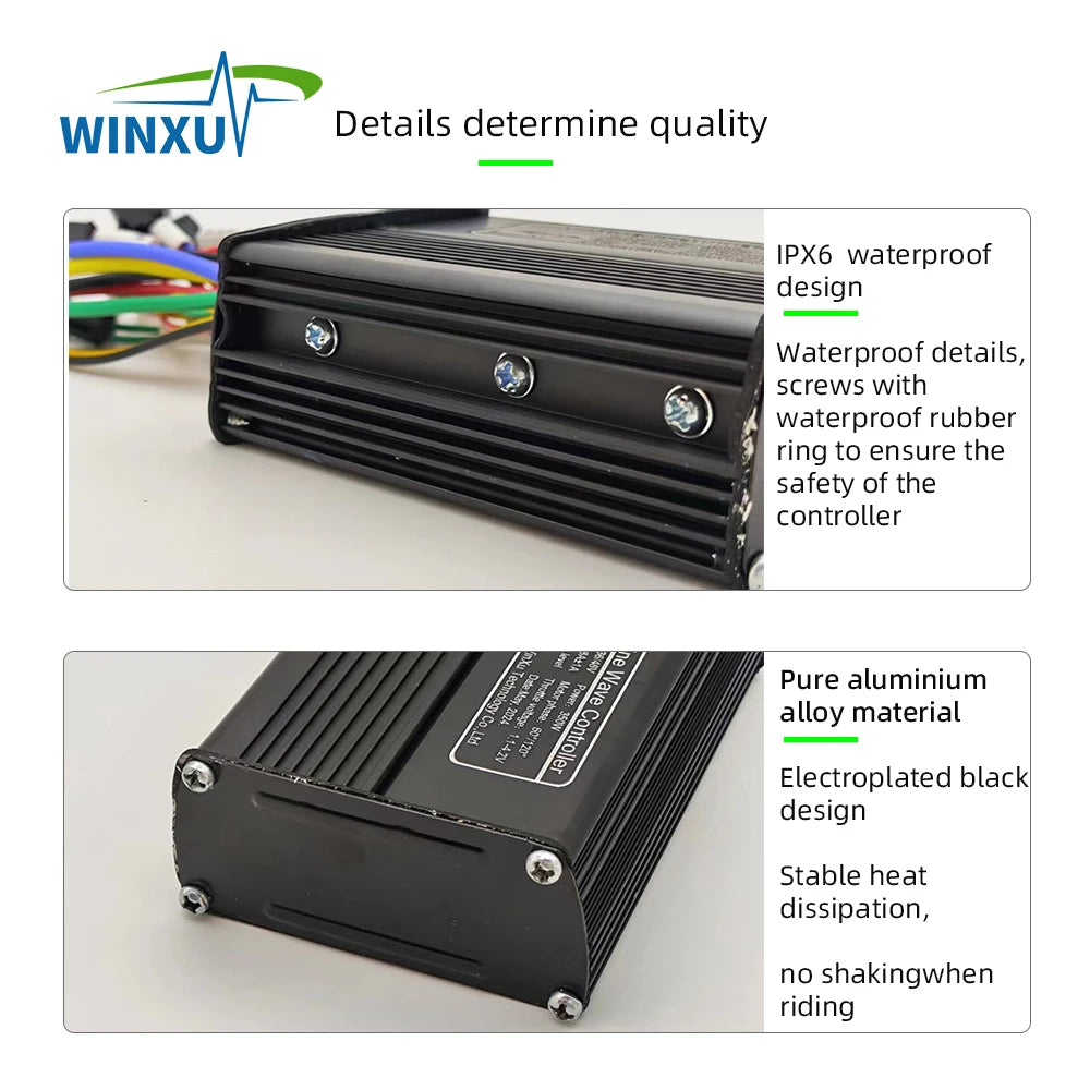   48V 20A 500W Brushless Motor Controller Kit