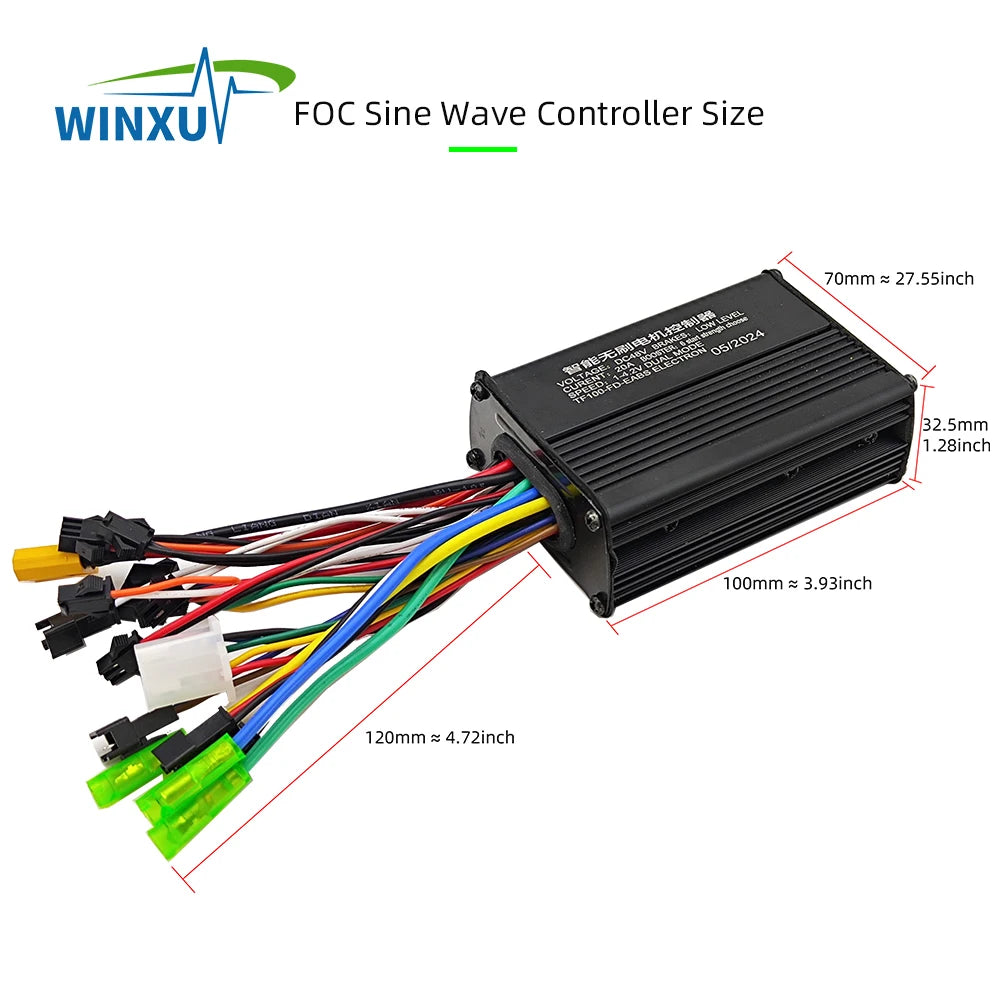   48V 20A 500W Brushless Motor Controller Kit