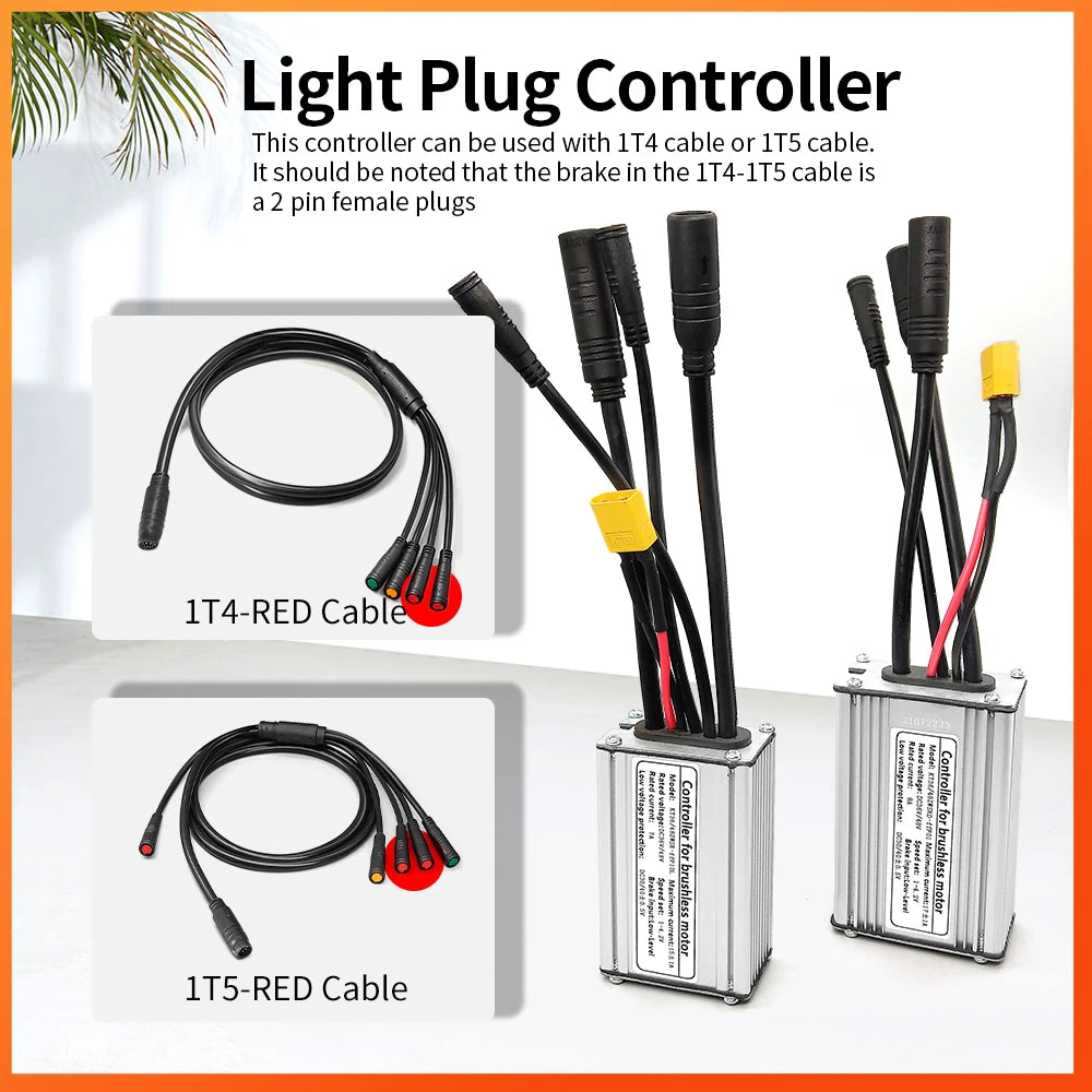   KunTeng Electric Bike Controller 36V/48V Waterproof