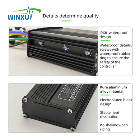   36V 48V 500W Brushless Motor Driver Controller S810