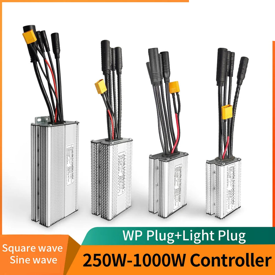   Electric Bike KT Controller 36V 48V Waterproof Brushless