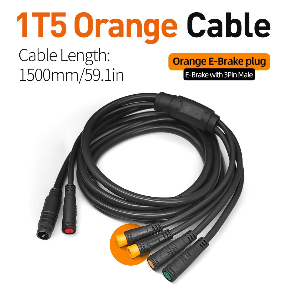   Electric Bike KT Controller 36V 48V Waterproof Brushless