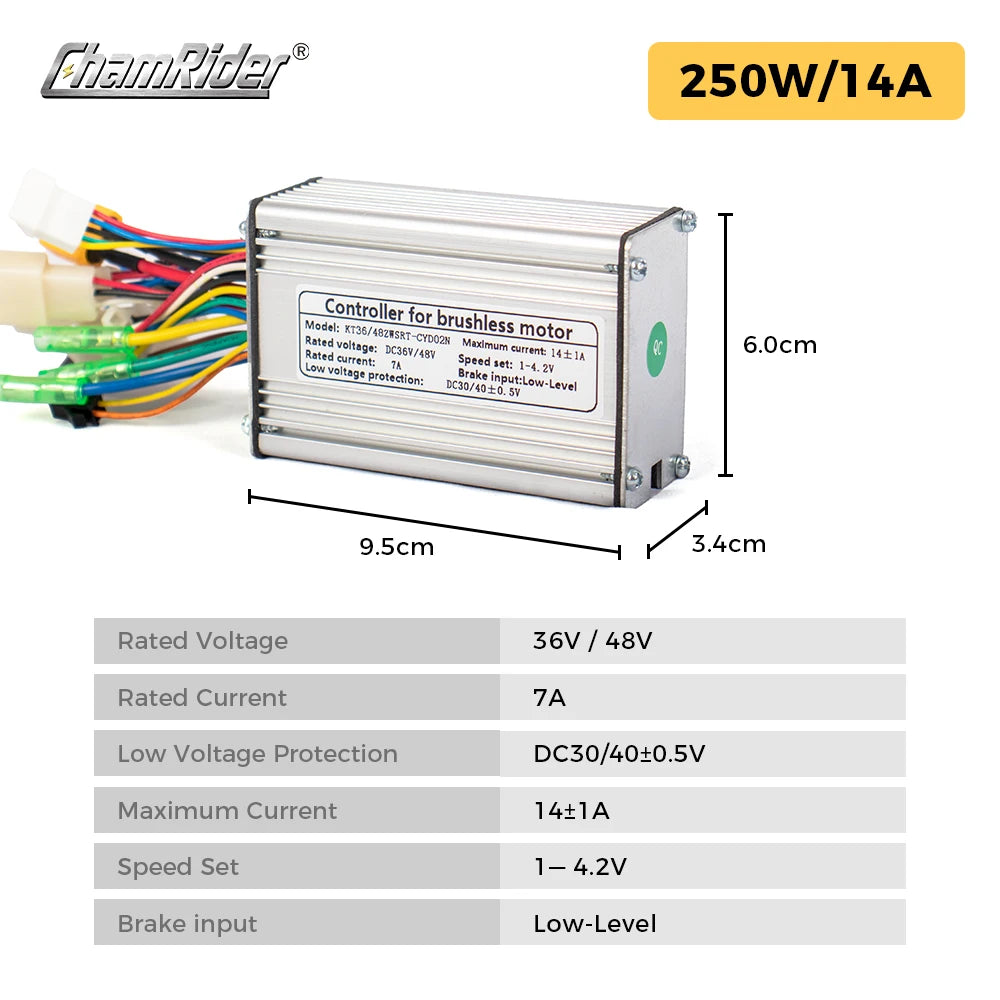   Ebike KT Controller Kit with LCD5 Display