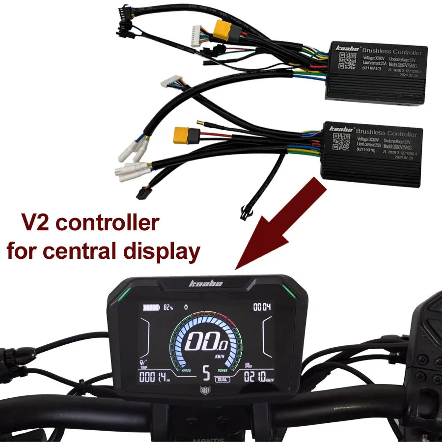  TL K2 60V25A Sine Wave Controller for Kaabo Mantis Scooters