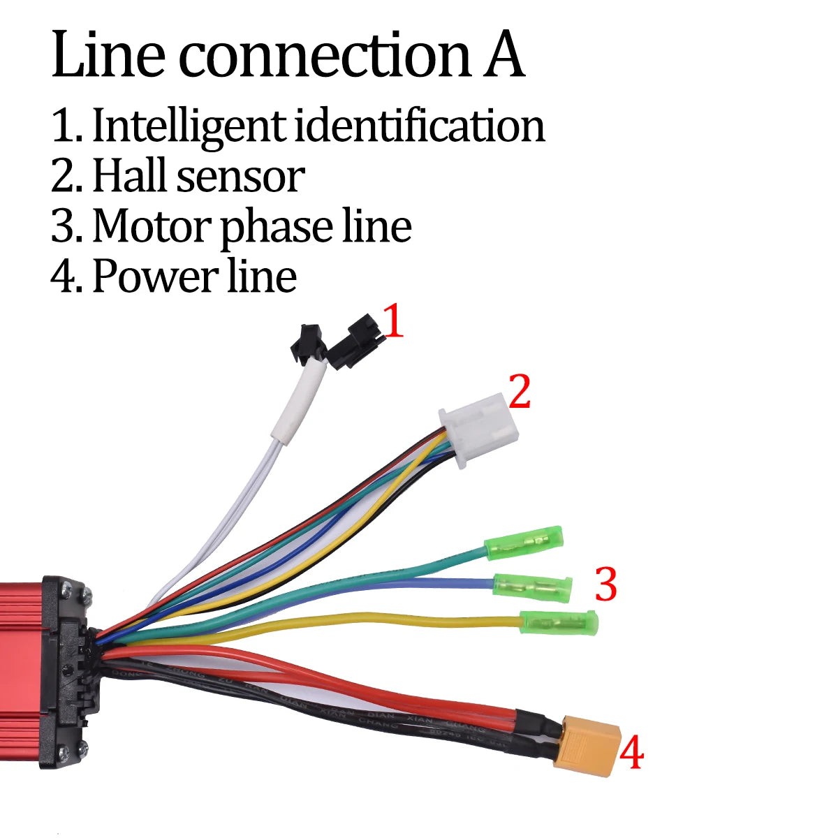   JRAHK 350W-2000W BLDC Controller