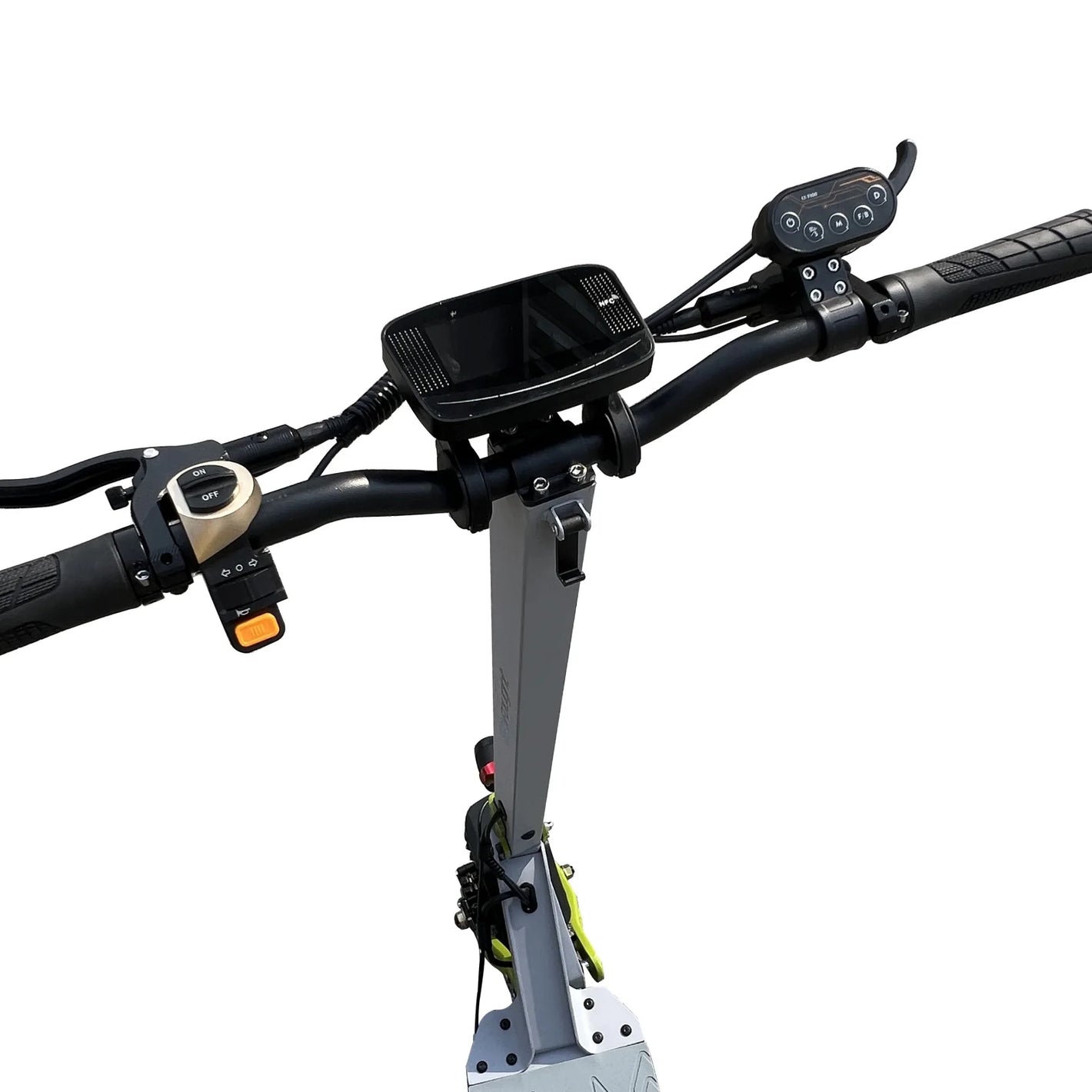   Geofought M9 60V 6000W Dual Motor Off-Road Folding Electric Scooter for Adults – 11" Tubeless Tires, 30Ah Battery, NFC Display