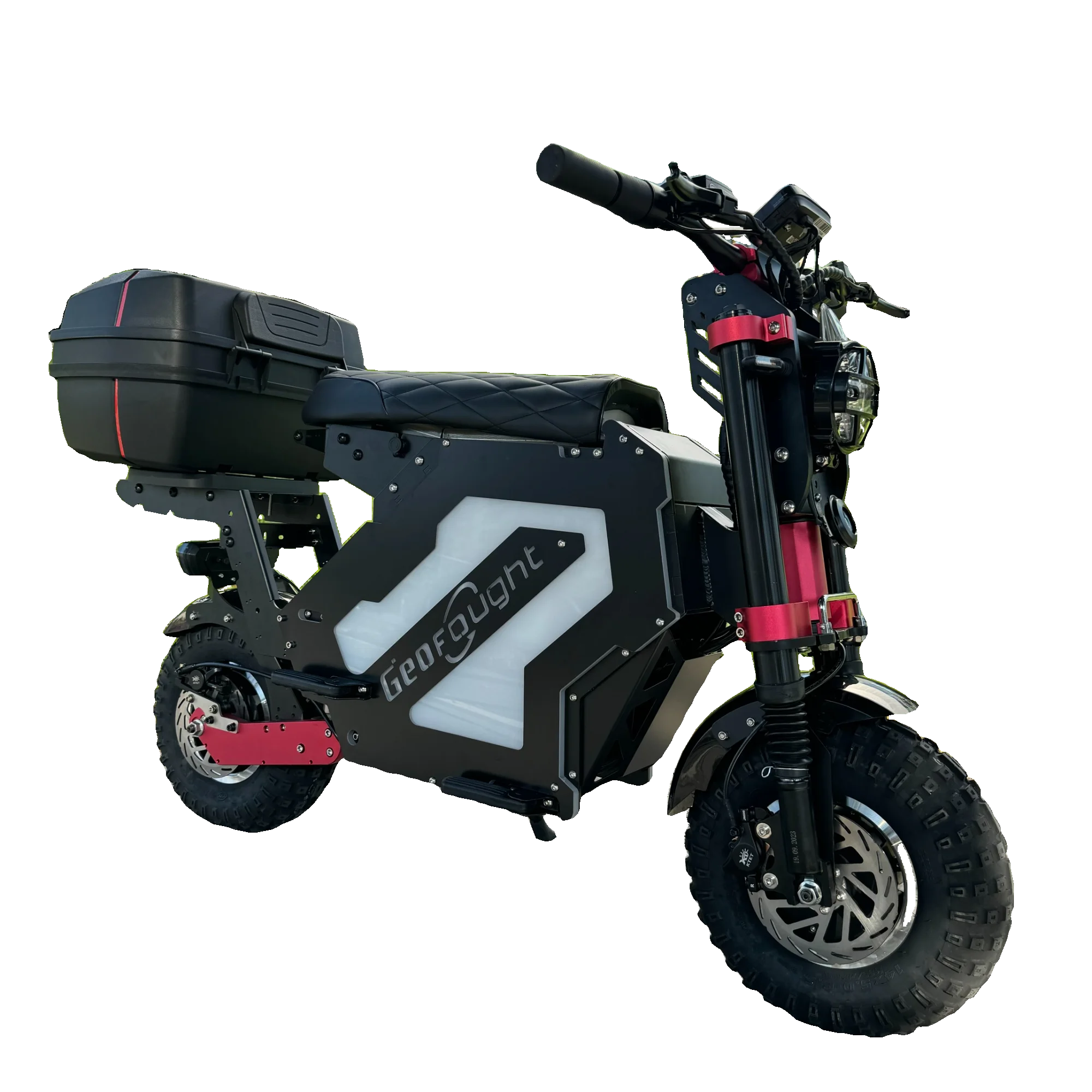   MOLO 5 72V 10000W Dual Motor Adult Seated Electric Scooter Bike – 55-75MPH, 150KM Range, Off-Road Tires