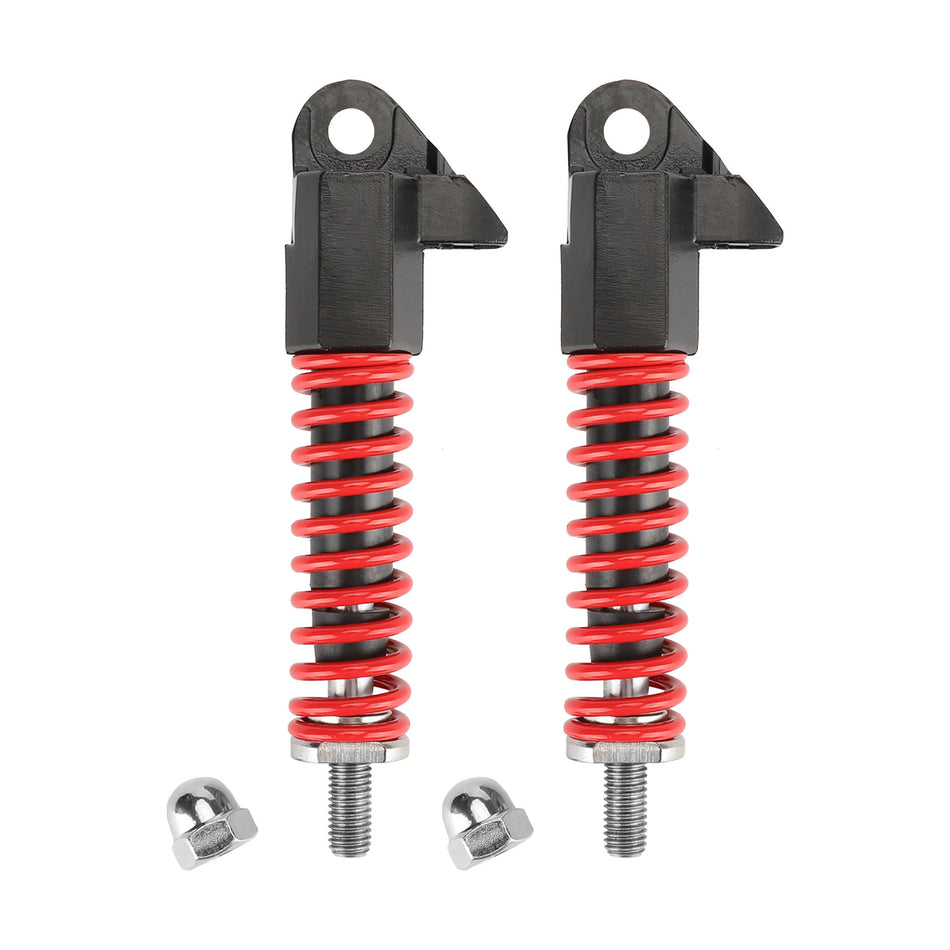 Front Wheel Hydraulic Shock Absorber for Electric Scooters ? 8? & 10? Suspension Fork with Spring, Fender & Mount Kit