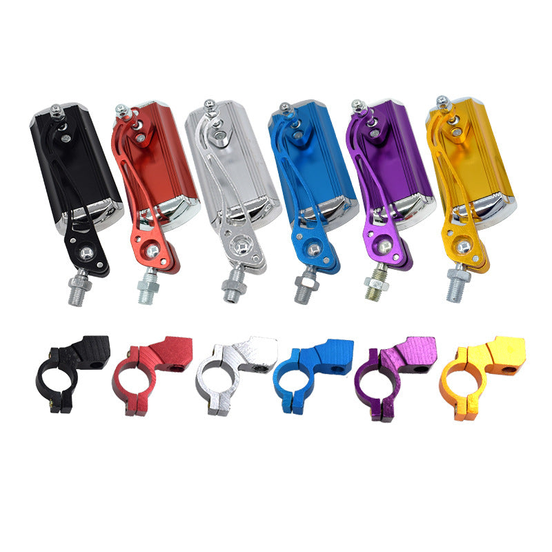 Modern Square Orthodontic Handlebar Mirror Multi-Color Universal Fit