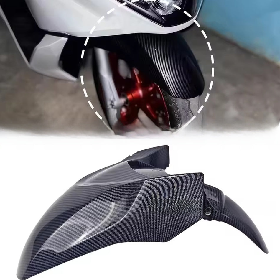 Carbon Fiber Texture Front Fender for Honda PCX160 (2021-2025) – Front Mudguard