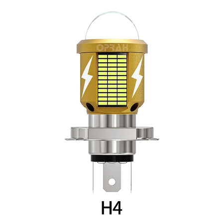 easy install H4 bike light