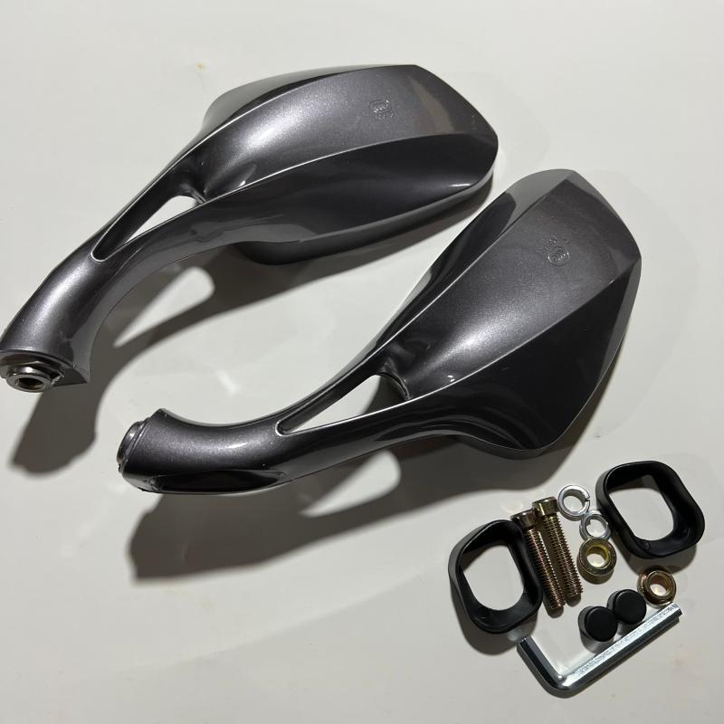 UGNE Anti-Glare 360 Adjustable Rearview Mirror for Motorcycles, Scooters & Electric Vehicles