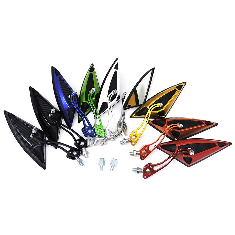 H-2204 Universal Square Rearview Mirror for Bikes, Motorcycles & EVs