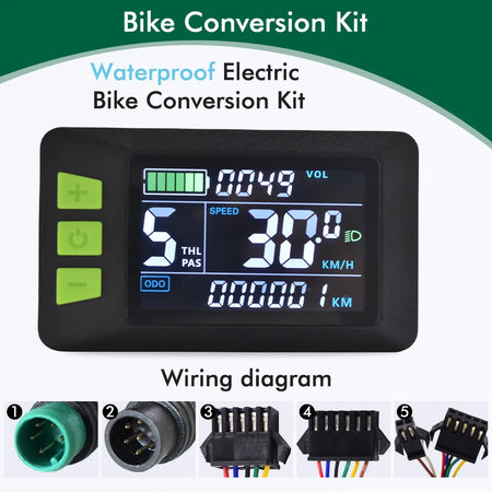 electric bike dashboard panel