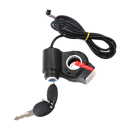 electric bike thumb throttle voltmeter