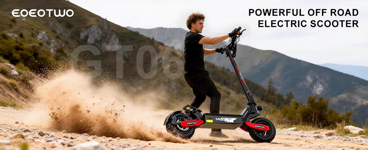 electric scooter for rough roads